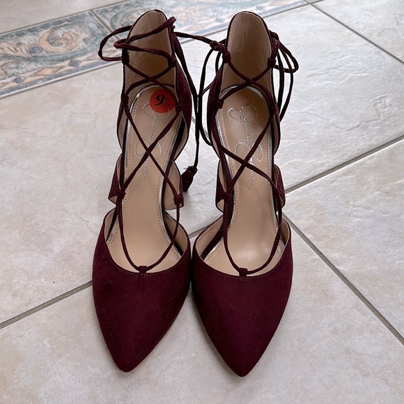 Jessica Simpson lace up heel - Picture 2 of 5